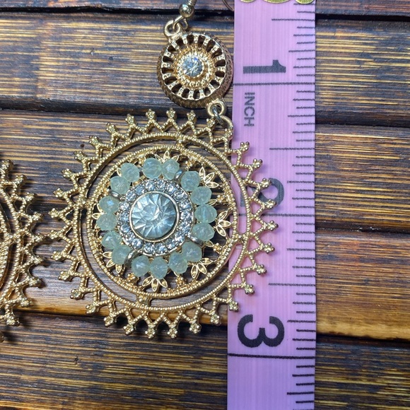 EUC - Floral Earrings - Picture 3 of 4